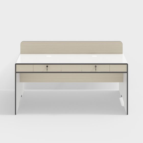 現代-TK52B-辦公家具職員書桌桌子組合工作站單人2人4人