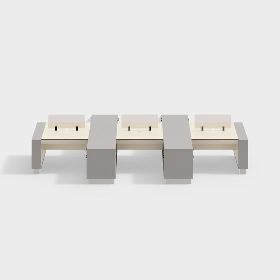 Modern-TK83B-Office furniture staff desk desk combination workstation single 2-person 4-person