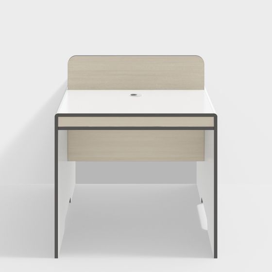 Modern Urban Workspace Desk 3D model