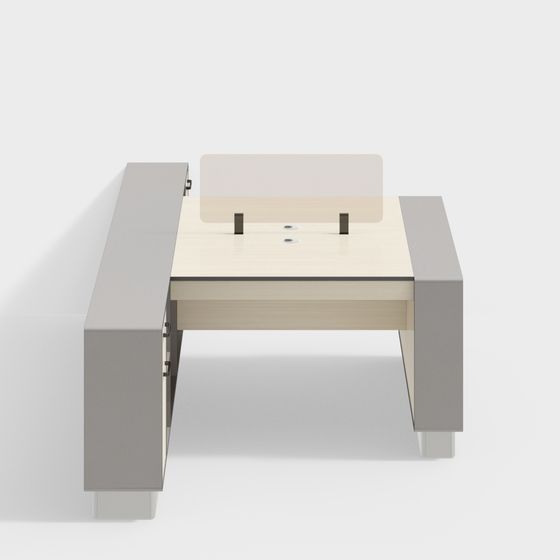 Urban Workspace Desk 3D model