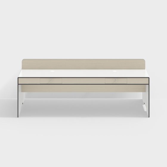 Urban Edge Desk 3D model
