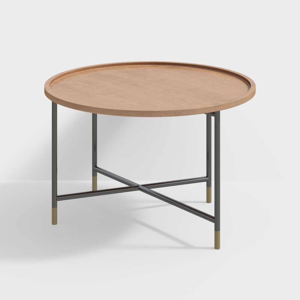 0.7m lacquered edge table - BSJB1931B - Senkelo
