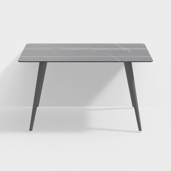 Mid-Century Modern Table 3D model