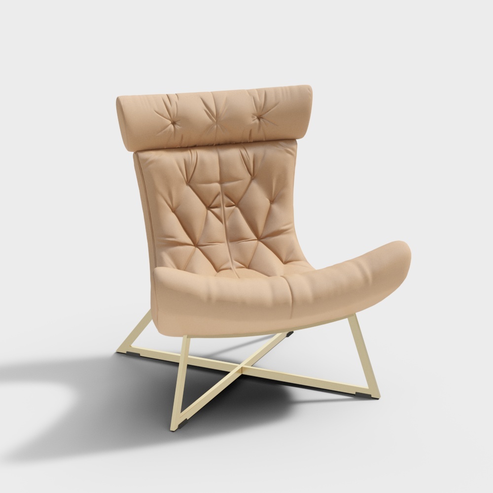 Кожаное кресло для отдыха-BSGXC746