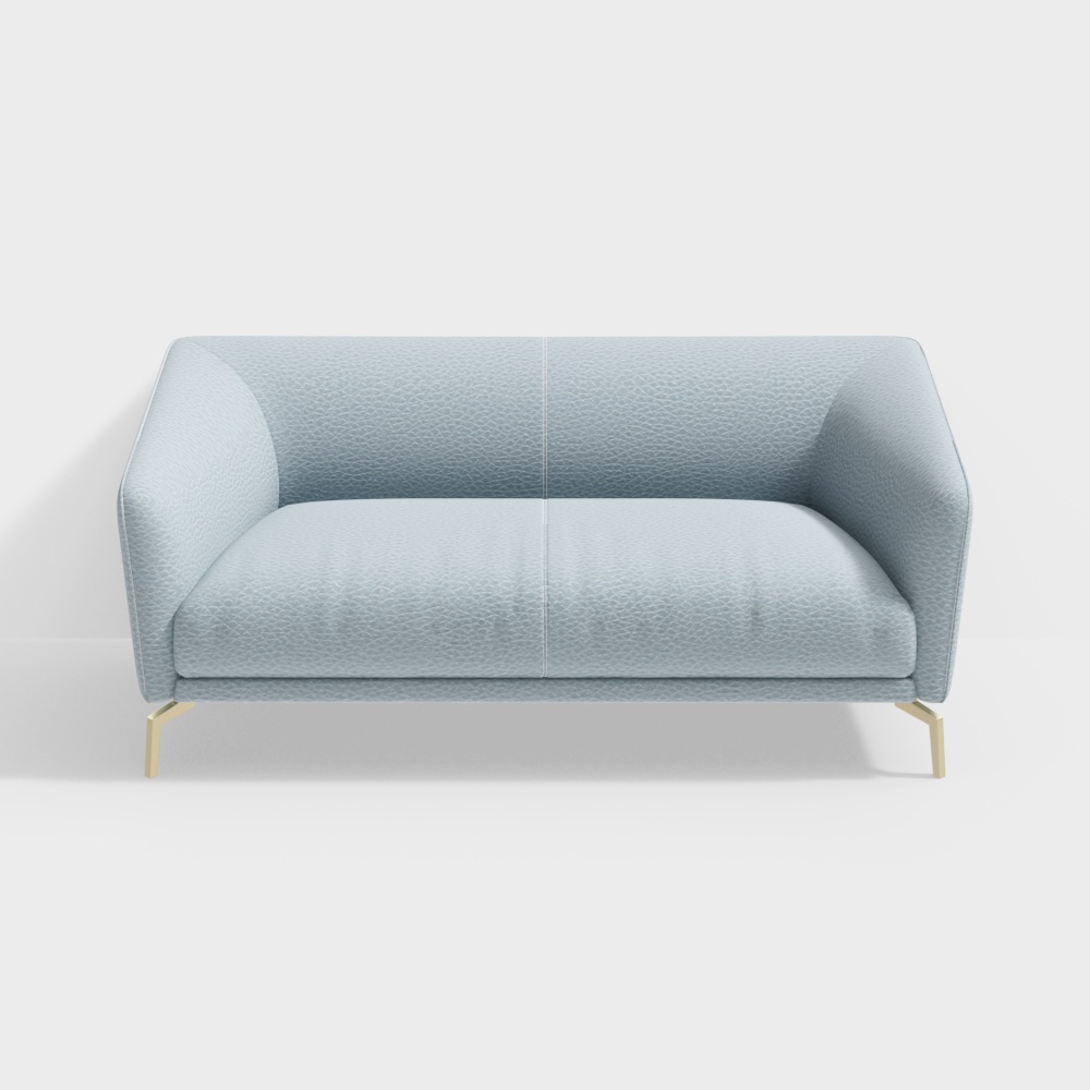 皮革雙人沙發 - BSVSGS27S - Vivian