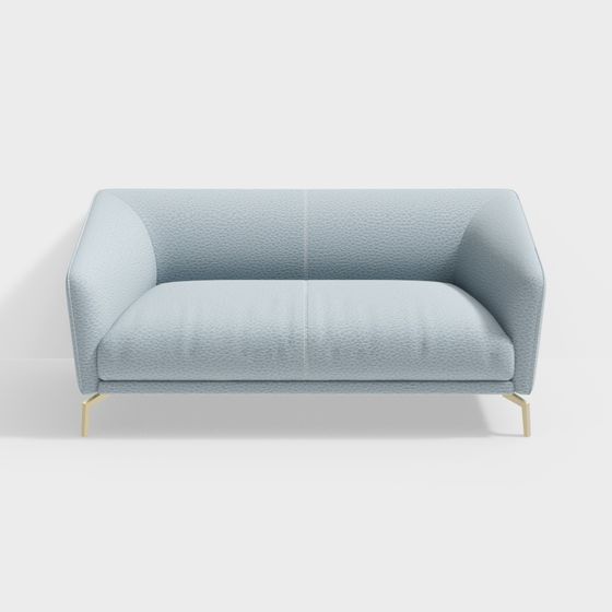 皮革雙人沙發 - BSVSGS27S - Vivian