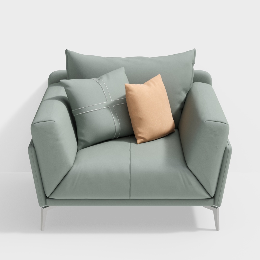 Sofá de cuero de una pieza-BSJS2162-Senkelo