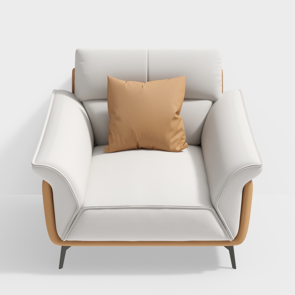 Sofa đơn da kim loại - BSJS043-Senselo