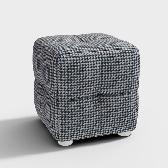 Moderner einfacher quadratischer Hocker Zuhause Einfache Hocker MC2106-1-P