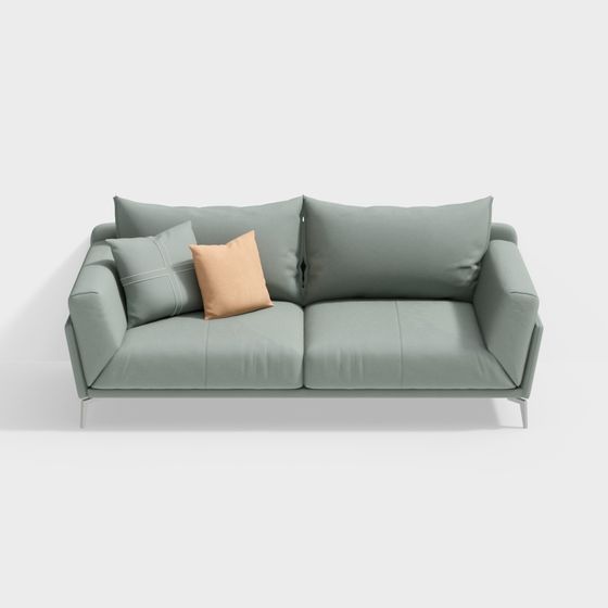 Urban Comfort Modern Sofa 3D model