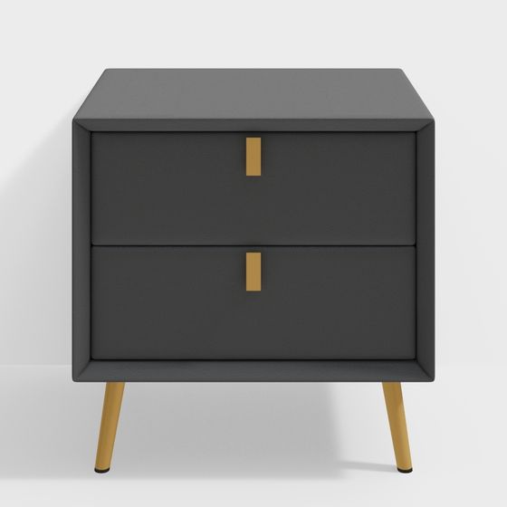 가죽 침대 옆 탁자 - BSVGCTG8C -Vivian