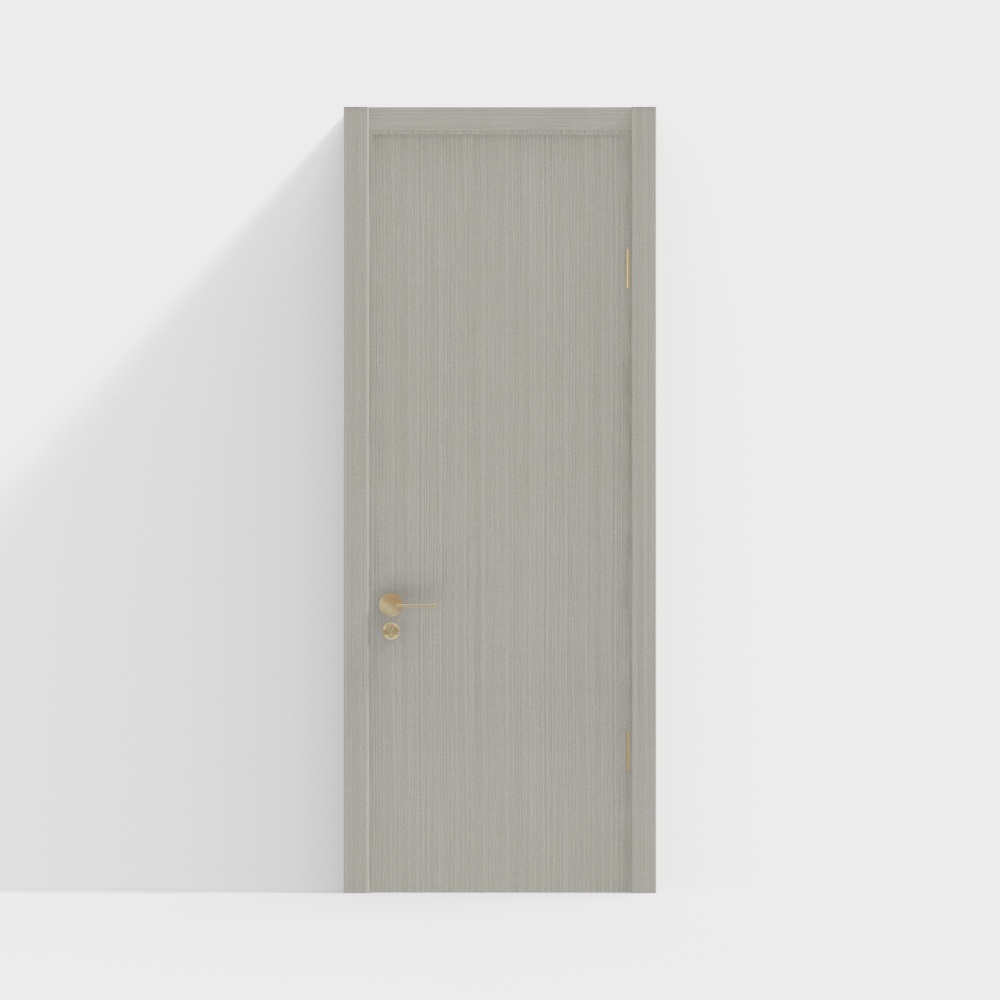 Minimalist interior door-01-Jingdong exclusive 1# gray