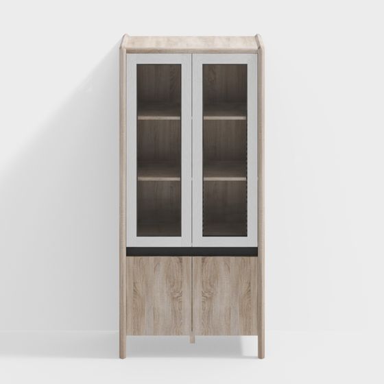 Urban Window Display Cabinet 3D model for Creative Projects