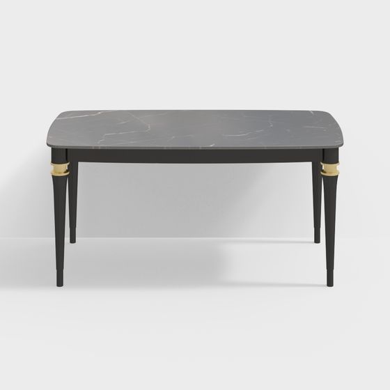 Y122 식탁 1.6m 흑백 루트