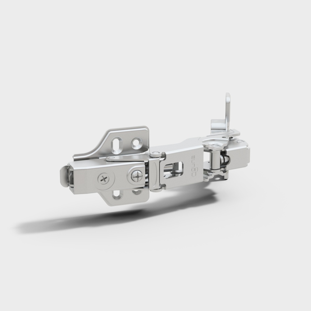 Stylish Hinges 3D model for Industrial Design