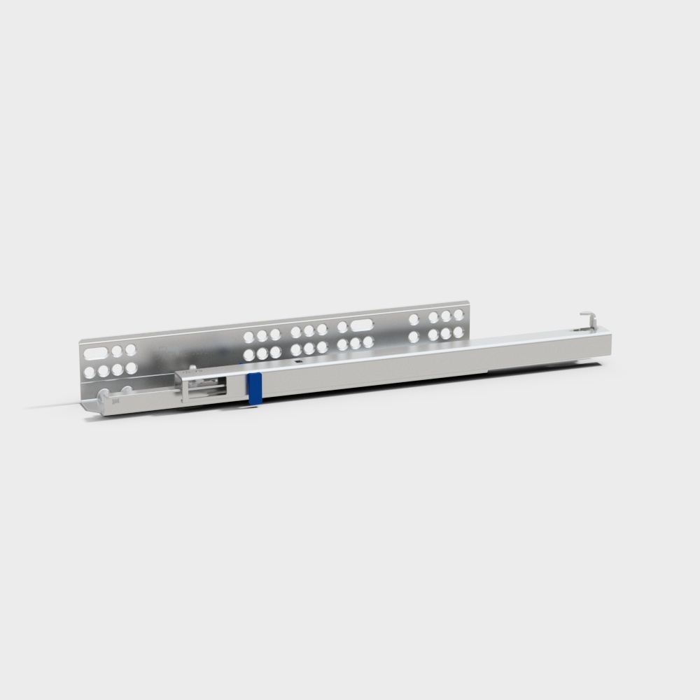 Industrial Slide Rail 3D model