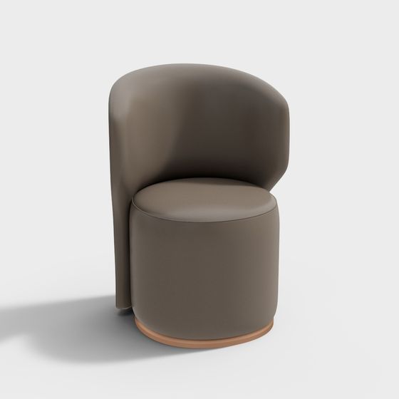 Luxury Short Stools,Footstools,brown