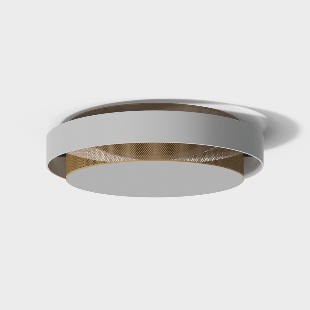 Modern simple ceiling lamp white
