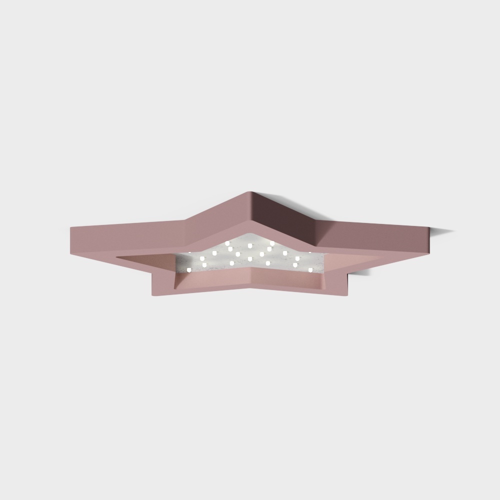 modern ceiling lamp star