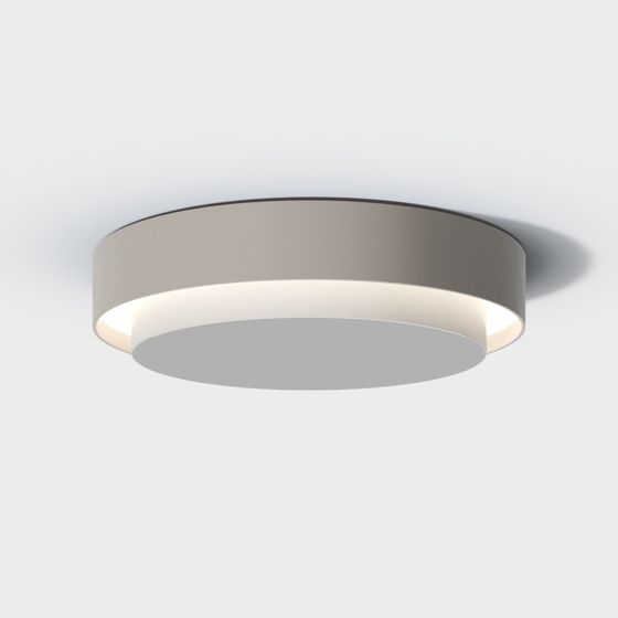 Elegant Ring Light 3D model for Modern Interiors