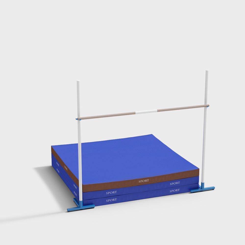 High-Detail Obstacle Course 3D model
