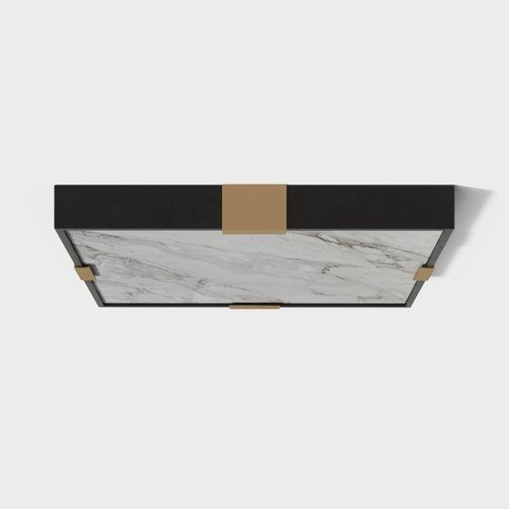 Urban Minimalist Wall Shelf 3D model