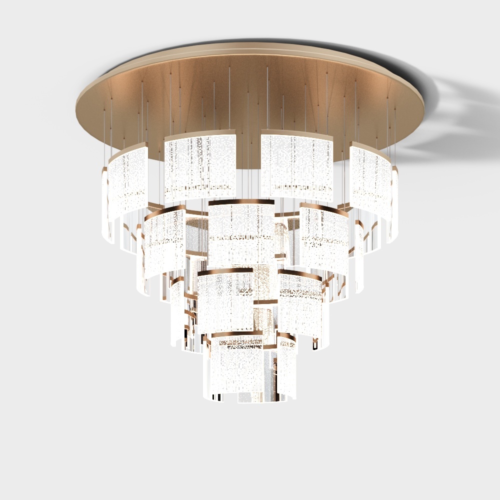 modern ceiling light crystal