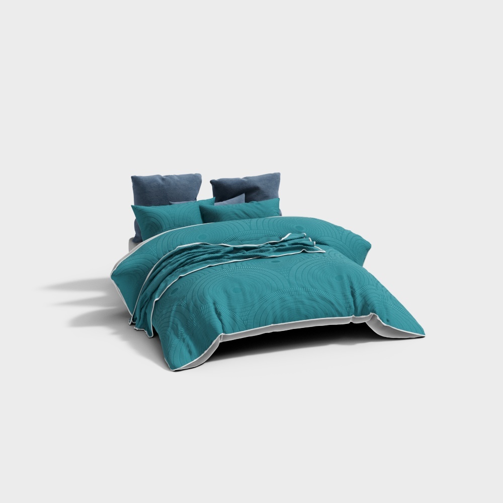 Light luxury double bed bedding