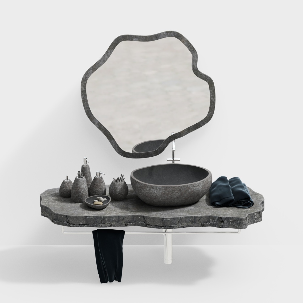 Miroir de vanité moderne