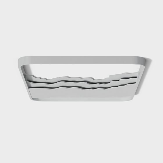 Waves Ceiling 3D model