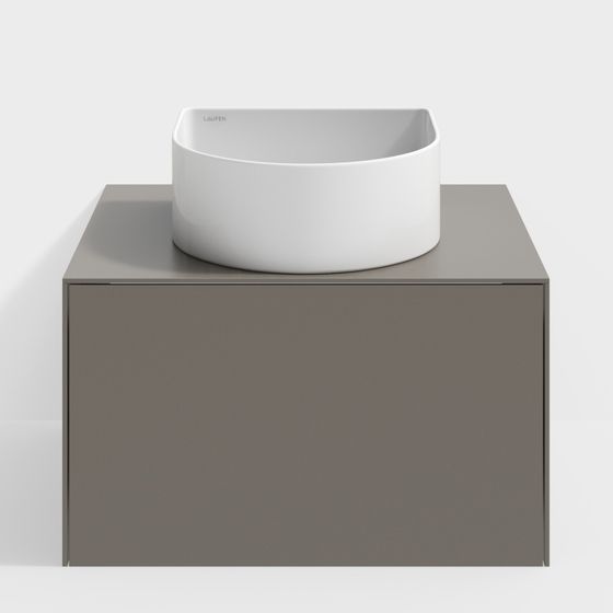 Laufen Washbasin and Countertop 3D model