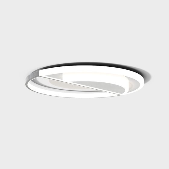 Stylish Low-Poly Ceiling Light 3D model