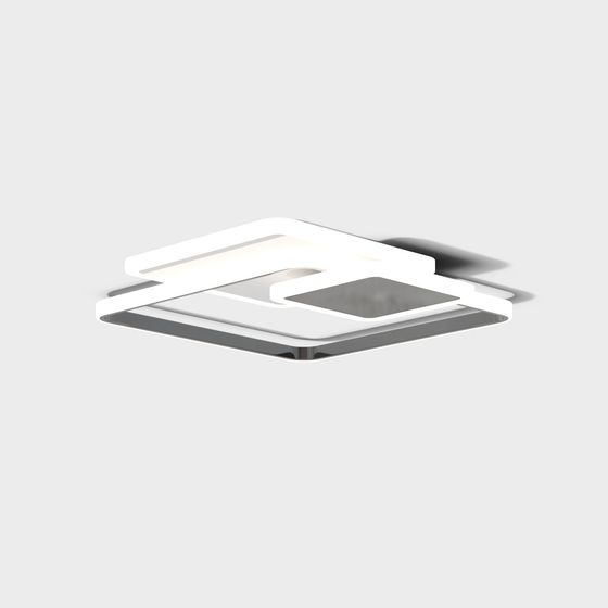 Square Light 3D Model