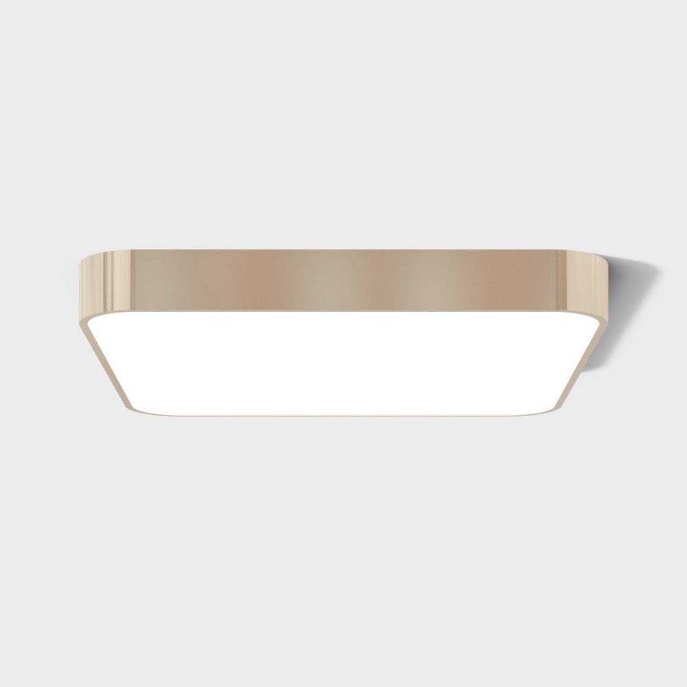 Modern Ceiling Lamp with Cut Corners
