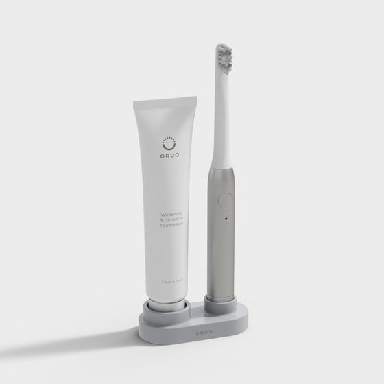 Minimalist Electric Toothbrush 3D model