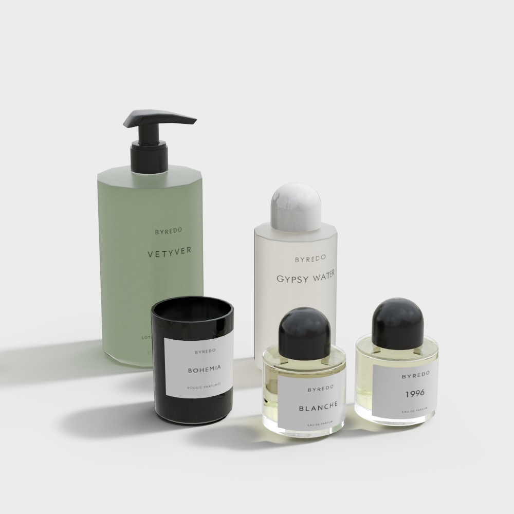 モダンなトイレタリーボトル