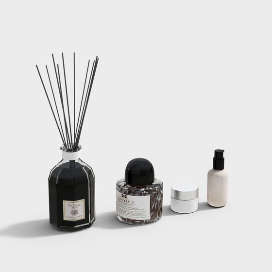 Stylish Minimalist Home Décor 3D Model