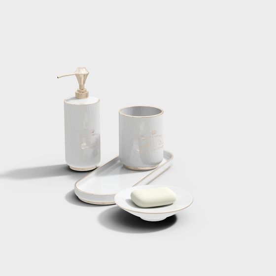 Royal Bath Ensemble 3D model