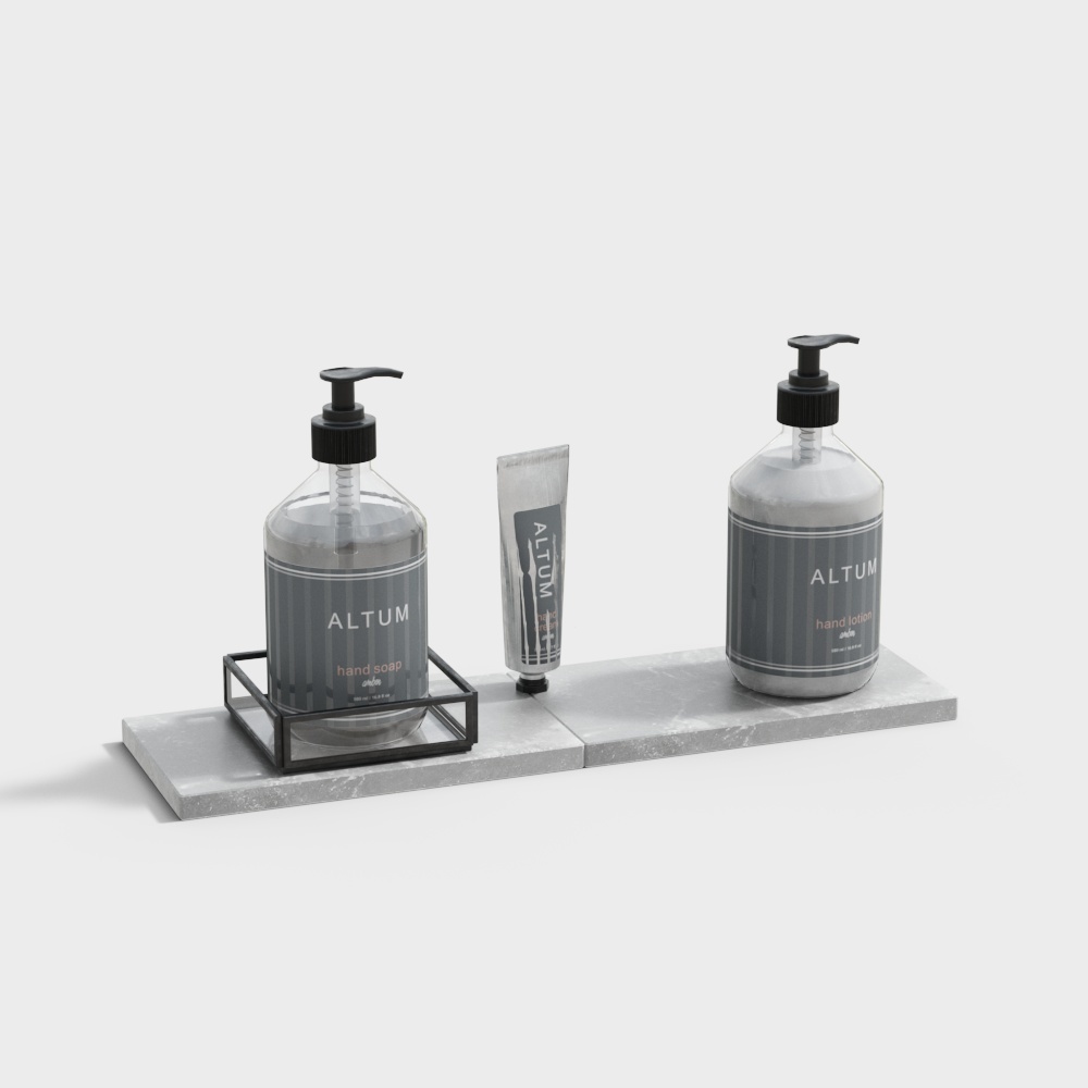 Altum Bathroom Set 3D model