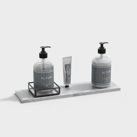 Altum Bathroom Set 3D model