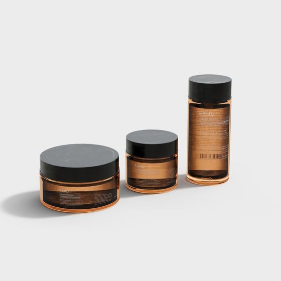 ESUD Beauty Set 3D model for Modern Projects