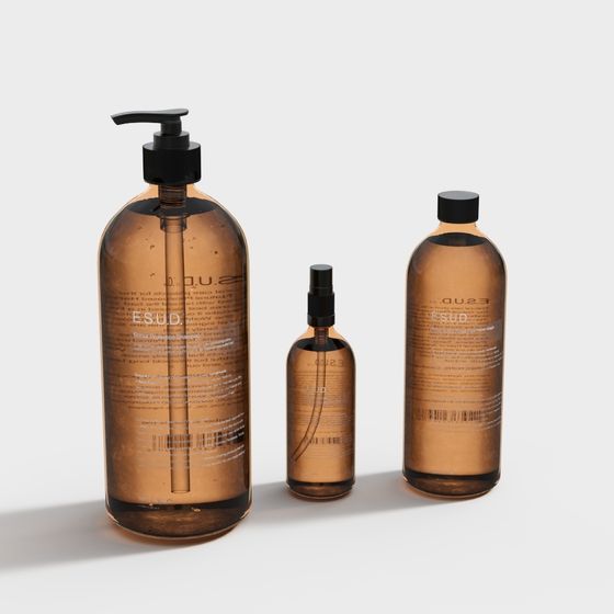 ESUD Bottle Collection 3D model