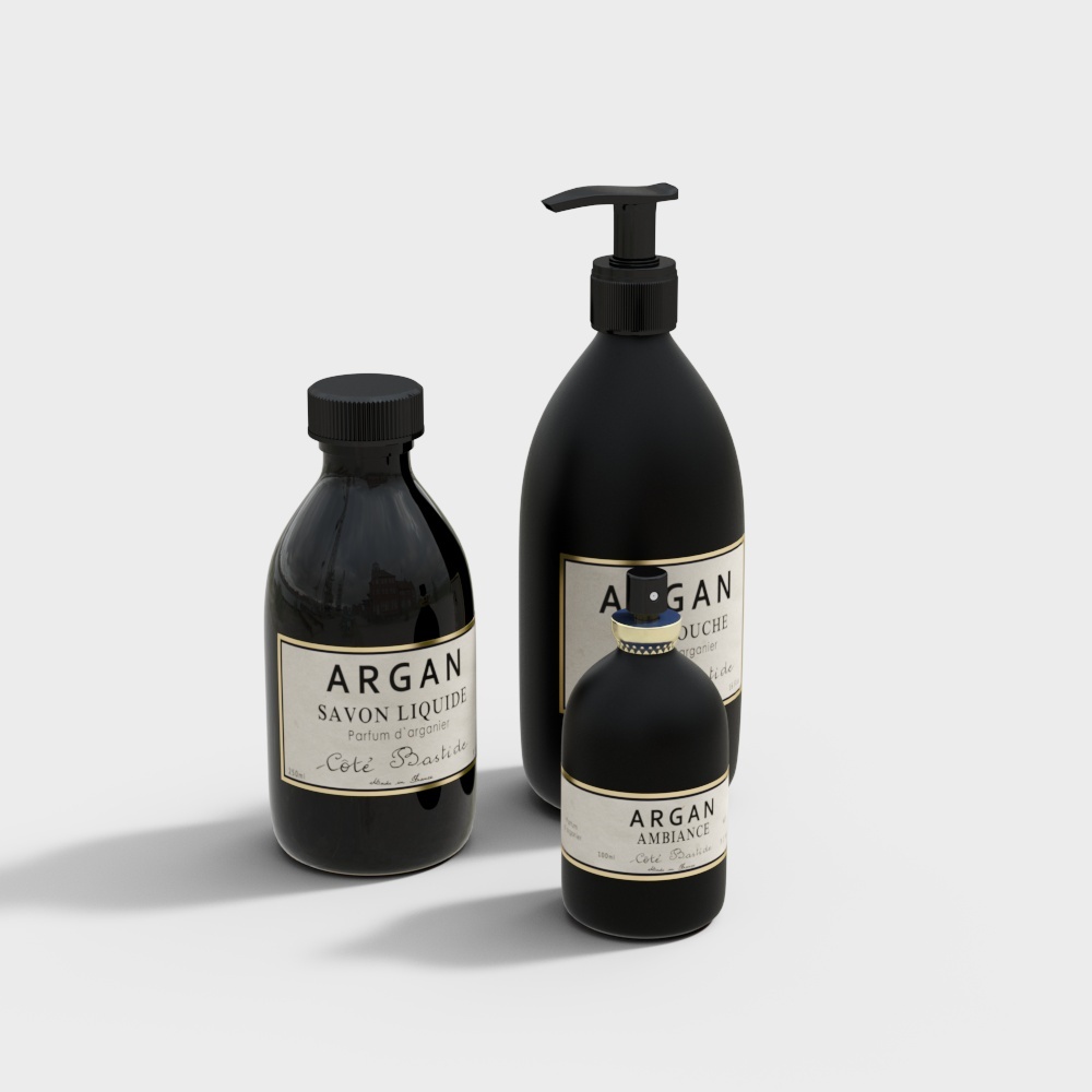 modern bathroom decoration bottle