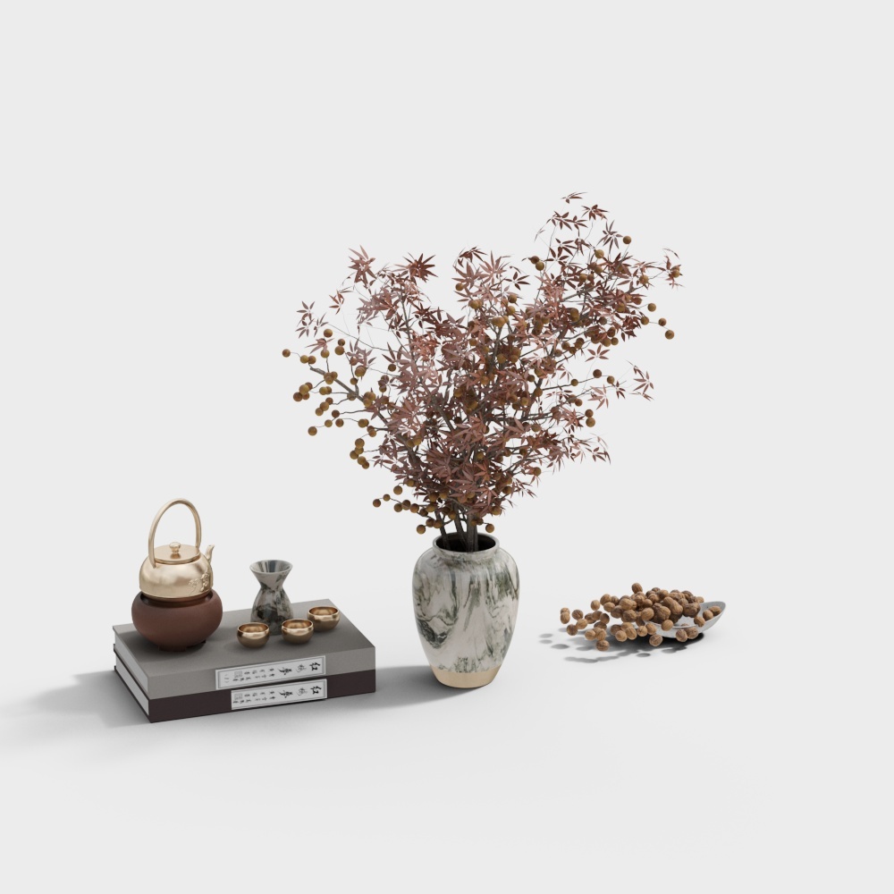 Elegant Low Poly Nature 3D Model Collection