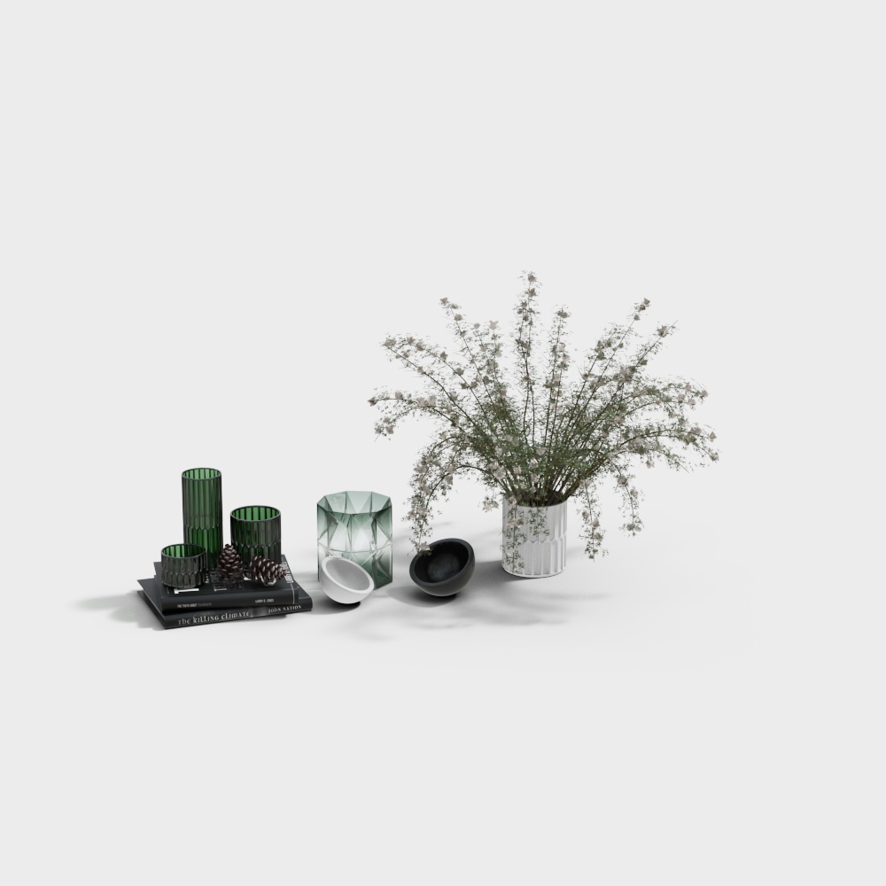 Unique Low-Poly Vase 3D Model for Modern Aesthetics
