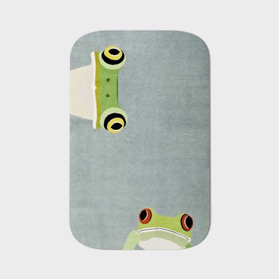 Frog with Skateboard 3D model