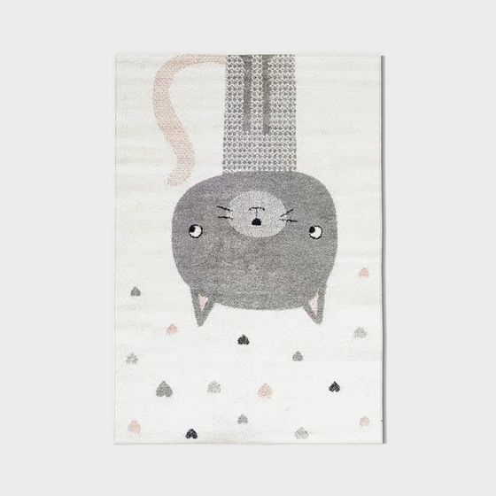 Charming Cat Carpet 3D model for Modern Designs