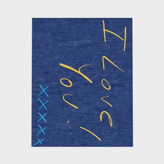 Starry Night Rug 3D model