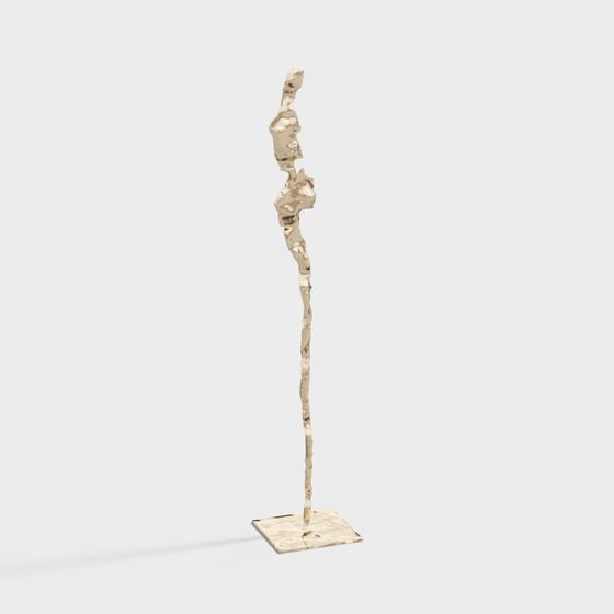 Abstract Human Body 3D model for Creative Projects