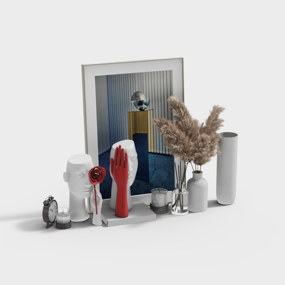 Urban Decor 3D Model for Modern Design